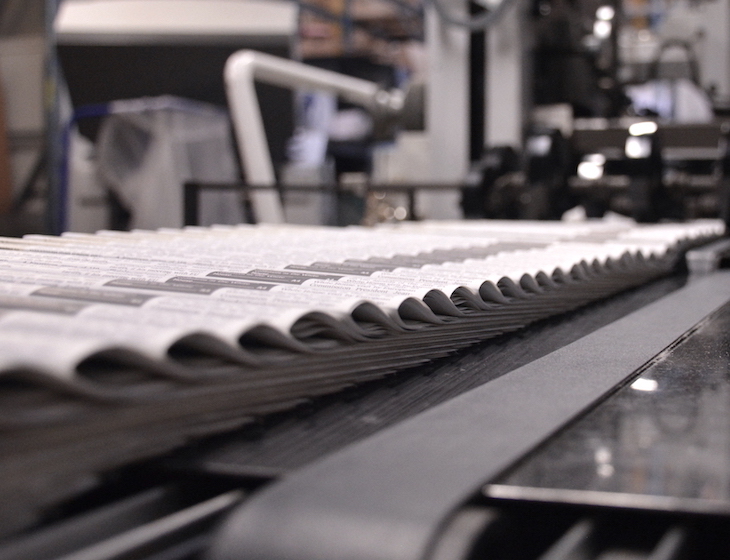 newspaper printing