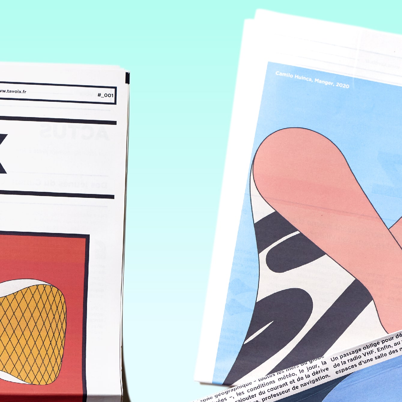 maquette journal
